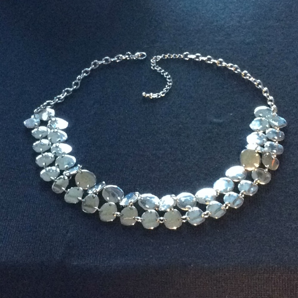 Silver Colored Necklace.